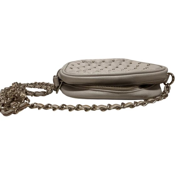 Forever 21 Quilted Studded Crossbody Bag With Chain Strap - Picture 4 of 10
